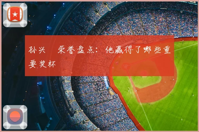 孙兴慜荣誉盘点：他赢得了哪些重要奖杯